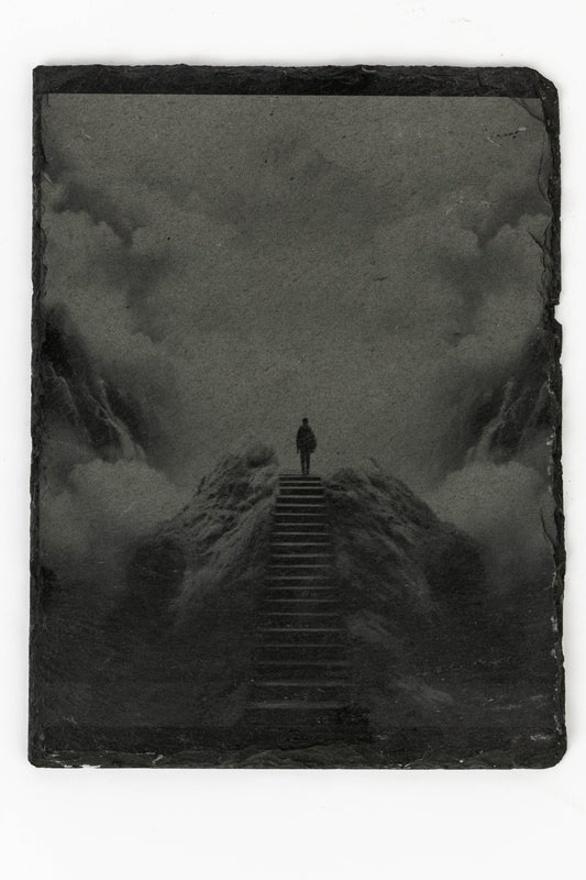 Personalisierte Schieferplatte