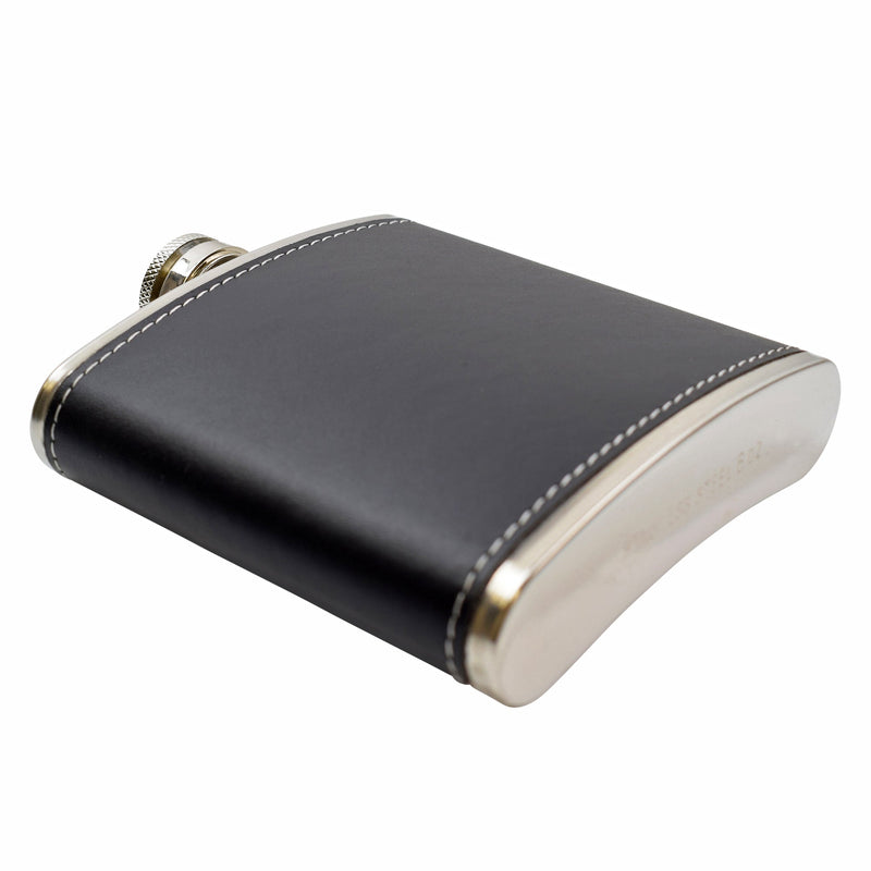 Leder-Flachmann, 150 ml – Gravierbar & Personalisiert