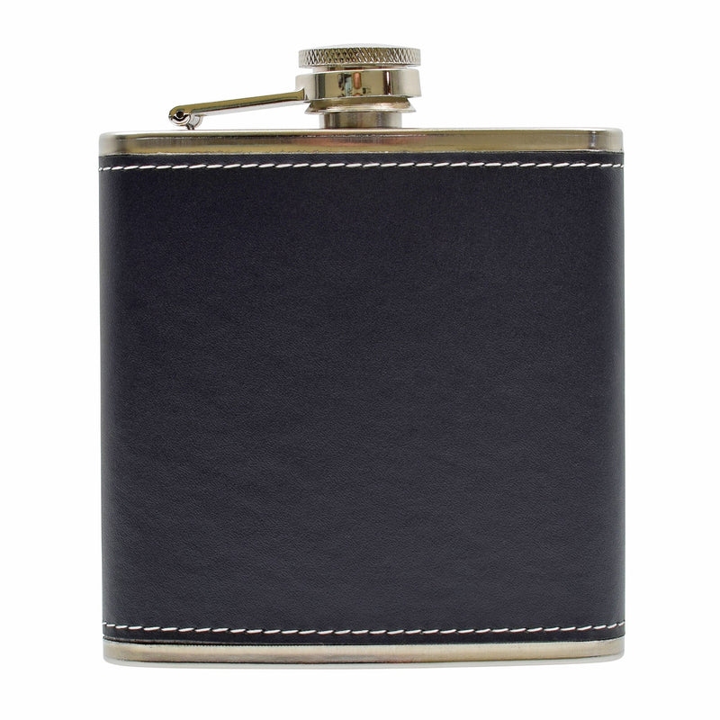 Leder-Flachmann, 150 ml – Gravierbar & Personalisiert