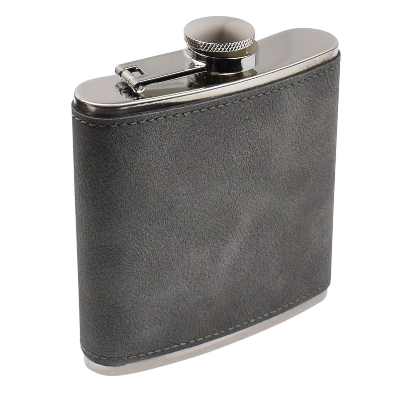 Leder-Flachmann, 150 ml – Gravierbar & Personalisiert
