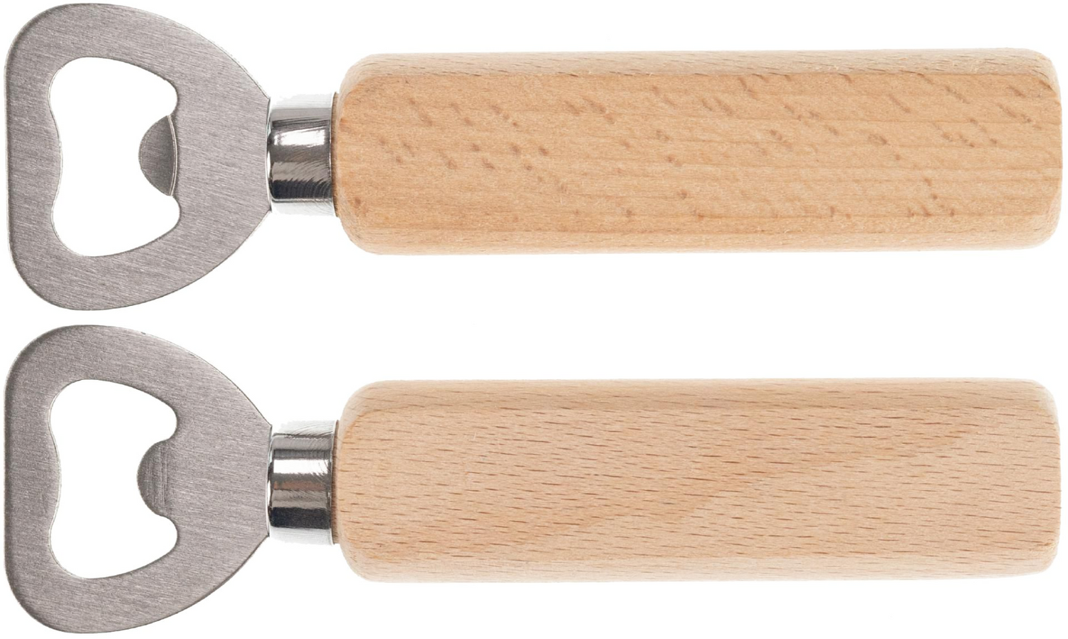 Personalisierter Flaschenöffner aus Holz mit Gravur