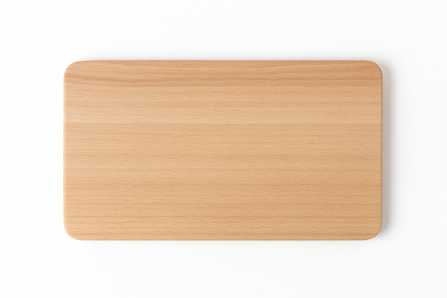 Kompaktes FSC®-zertifiziertes Buchenholz Schneidebrett