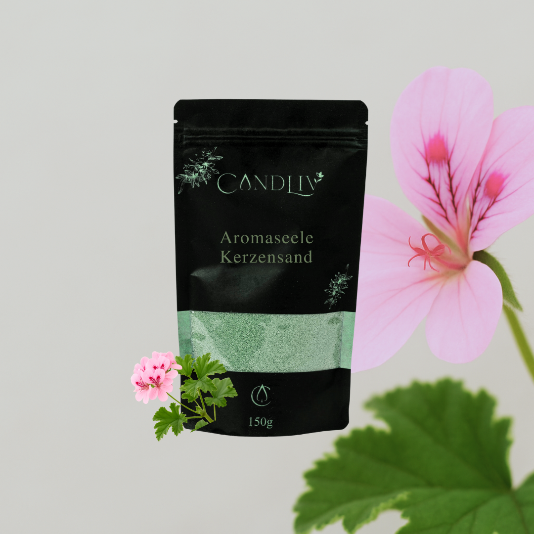 Aromaseele Kerzensand - Rosengeranie