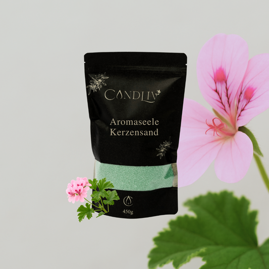 Aromaseele Kerzensand - Rosengeranie