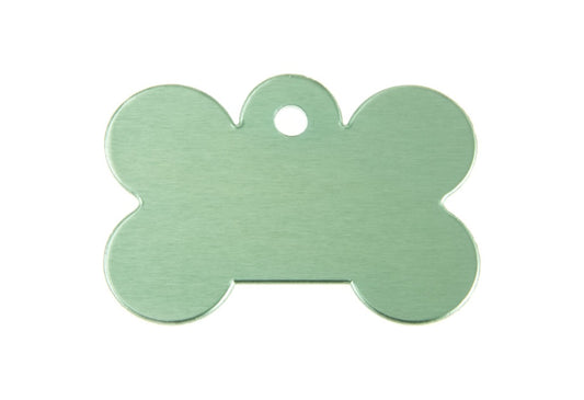 Knochenanhänger aus Aluminium für Haustiere