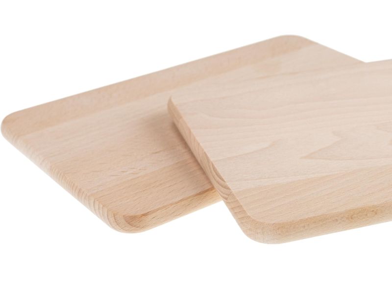 Kompaktes FSC®-zertifiziertes Buchenholz Schneidebrett