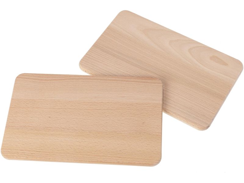 Kompaktes FSC®-zertifiziertes Buchenholz Schneidebrett