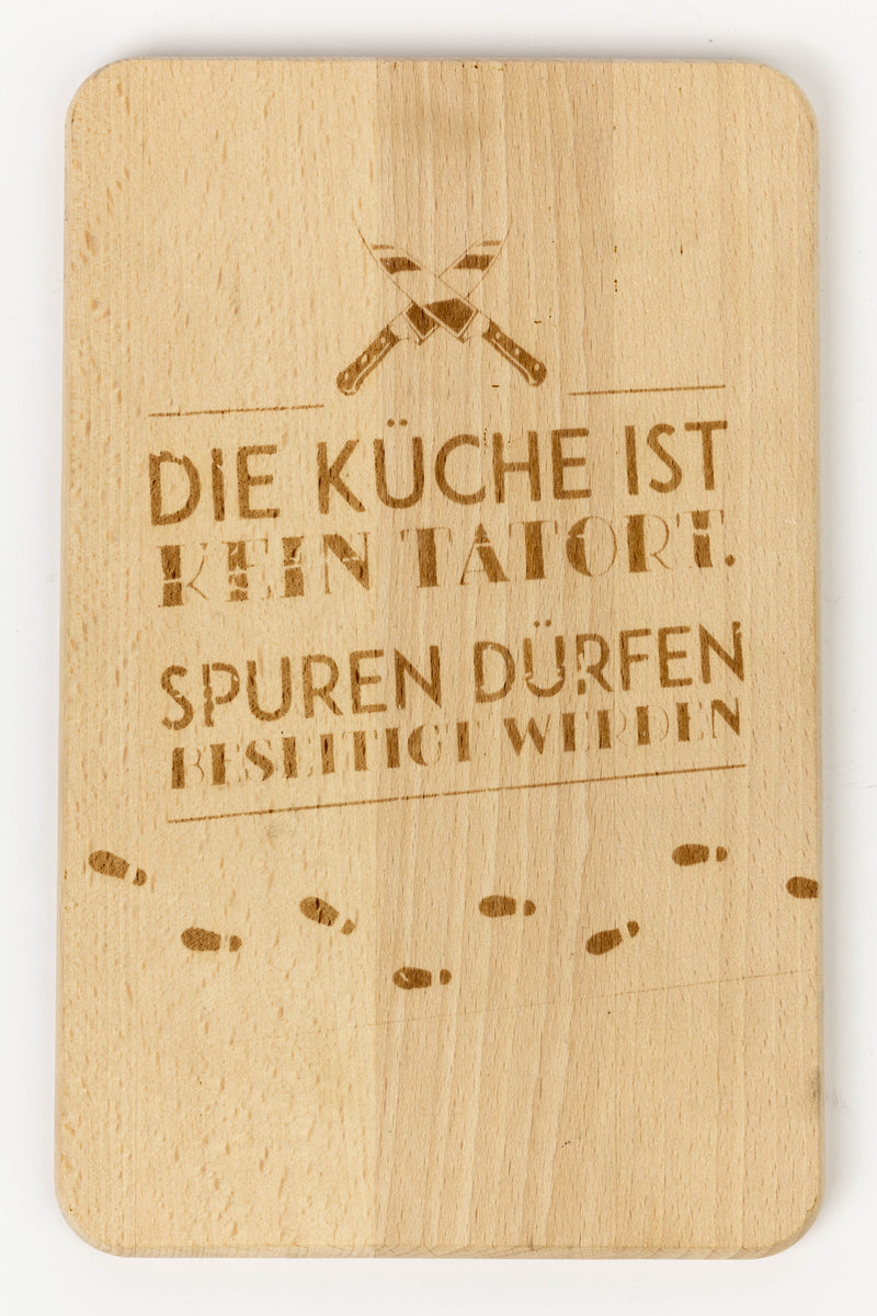 Kompaktes FSC®-zertifiziertes Buchenholz Schneidebrett