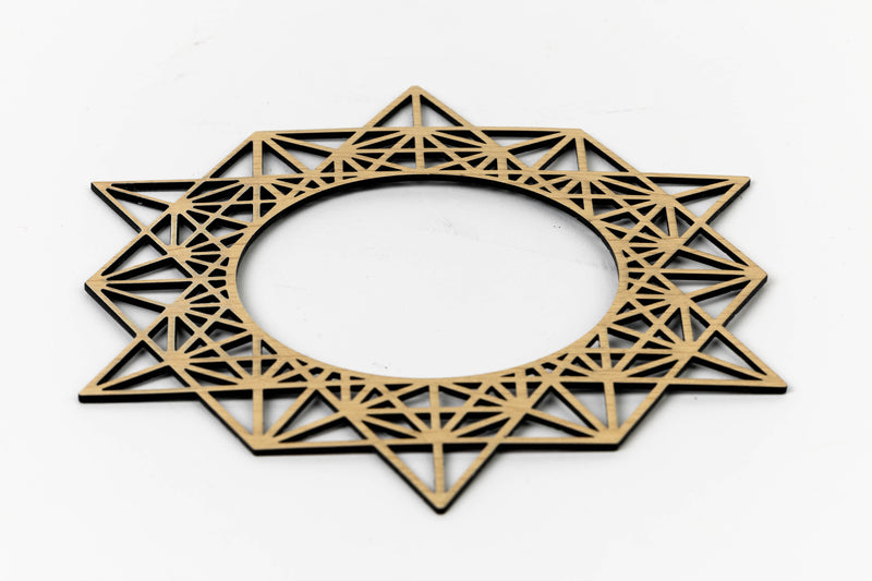 Sonnenrahmen aus Holz