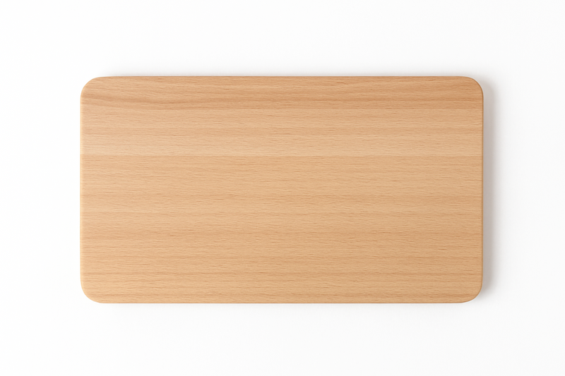 Kompaktes FSC®-zertifiziertes Buchenholz Schneidebrett
