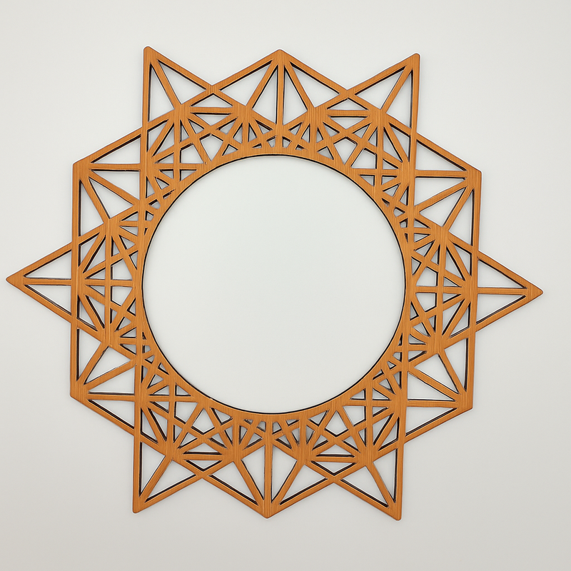 Sonnenrahmen aus Holz