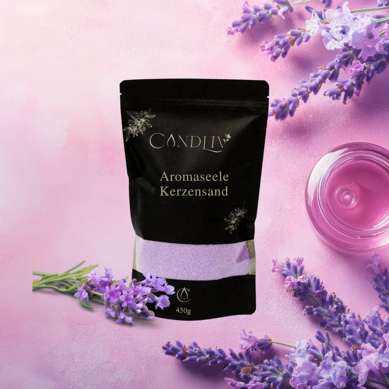 Aromaseele Kerzensand - Lavendel